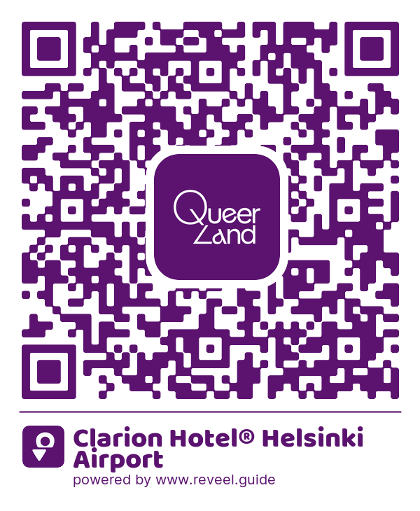 Image of the QR linking to the Clarion Hotel® Helsinki Airport