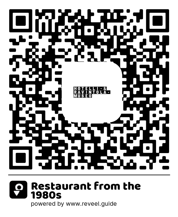 Image of the QR linking to the Restaurant from the 1980s