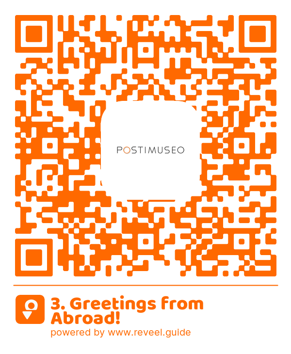 Image of the QR linking to the 3. Greetings from Abroad!