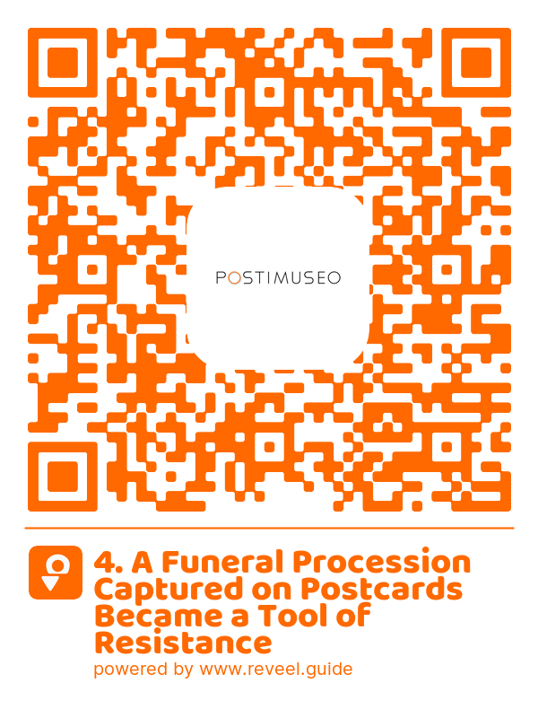 Image of the QR linking to the 4. A Funeral Procession Captured on Postcards Became a Tool of Resistance