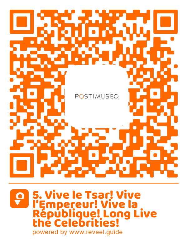Image of the QR linking to the 5. Vive le Tsar! Vive l’Empereur! Vive la République! Long Live the Celebrities!