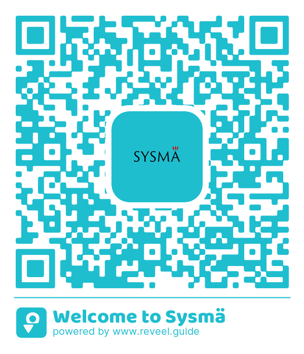Image of the QR linking to the Welcome to Sysmä