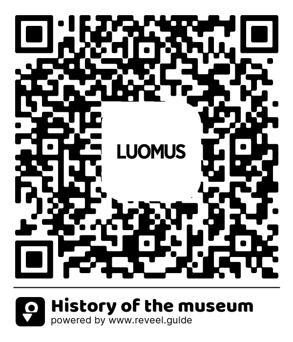 Image of the QR linking to the Museets historia