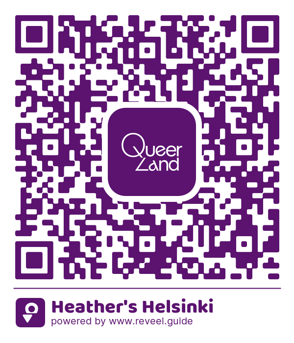 Image of the QR linking to the Heather's Helsinki 