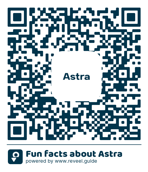Image of the QR linking to the Fun facts about Astra