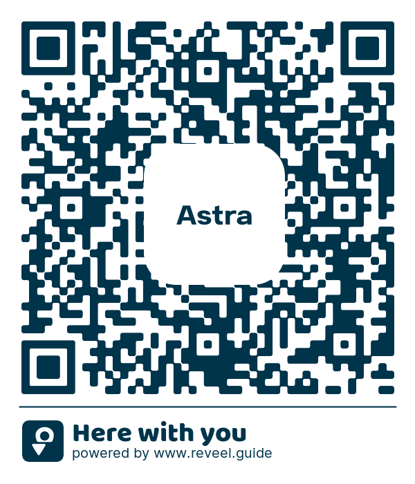 Image of the QR linking to the Here with you