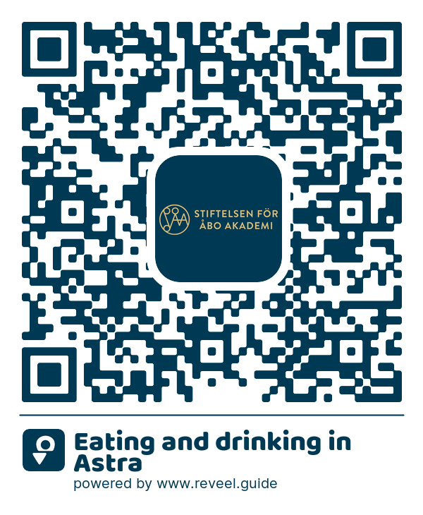 Image of the QR linking to the Syö ja juo Astrassa