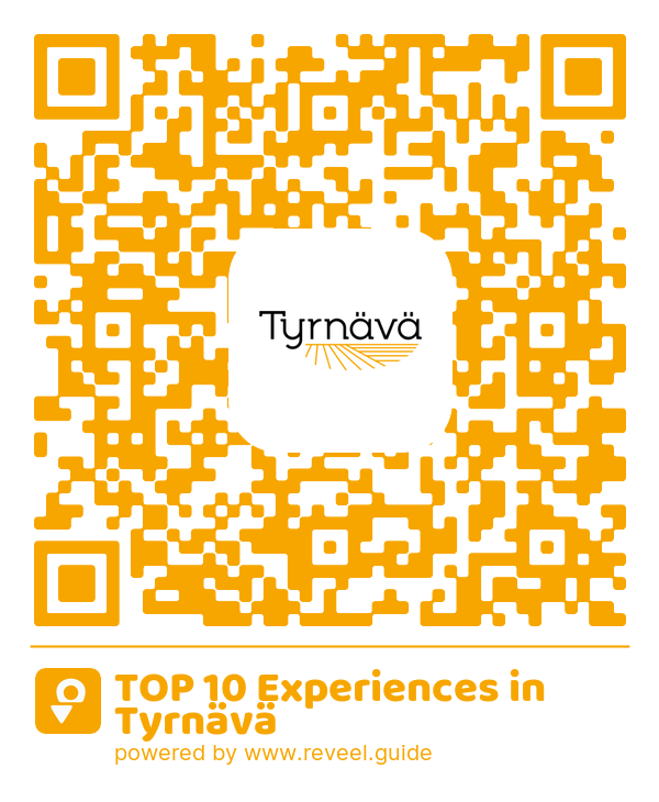 Image of the QR linking to the TOP 10 Experiences in Tyrnävä