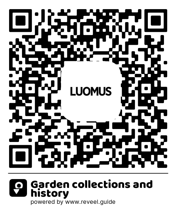 Image of the QR linking to the Garden collections and history