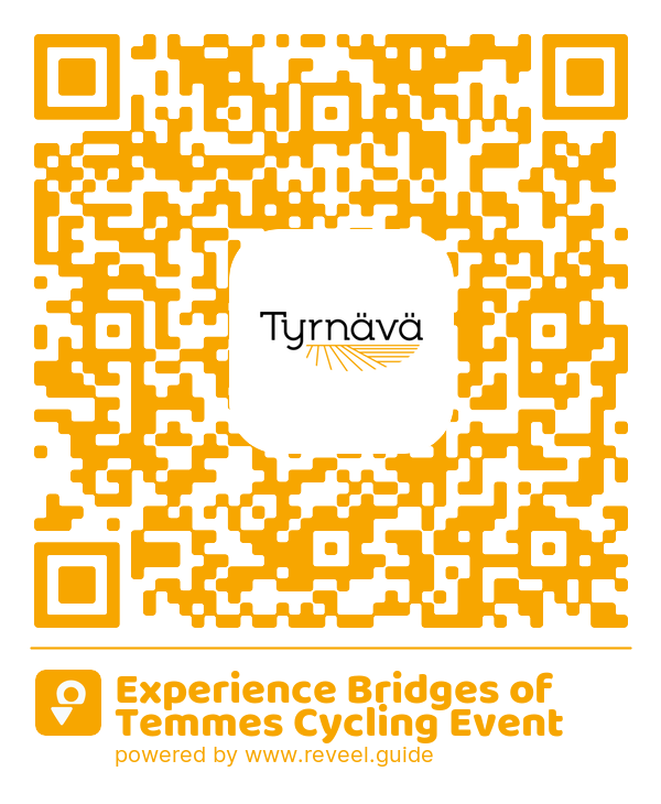 Image of the QR linking to the Experience Bridges of Temmes Cycling Event