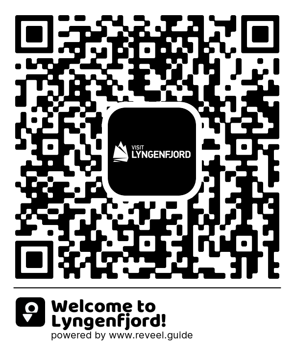Image of the QR linking to the Welcome to Lyngenfjord!