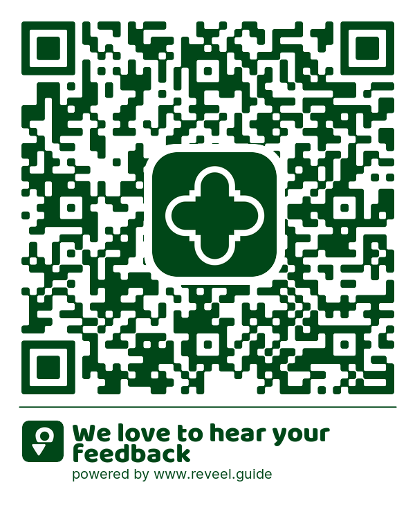 Image of the QR linking to the We love to hear your feedback