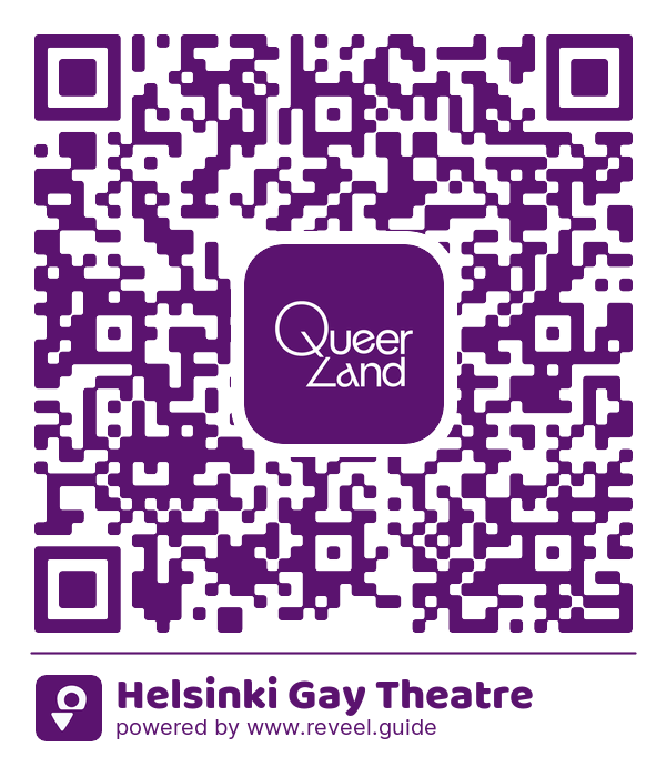 Image of the QR linking to the Helsinki Gay Theatre