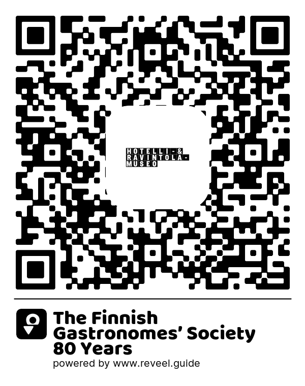 Image of the QR linking to the The Finnish Gastronomes’ Society 80 Years