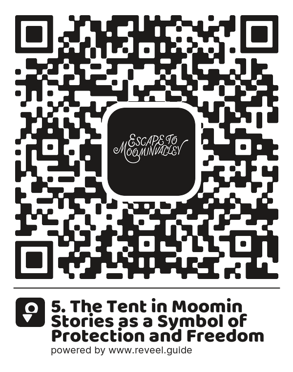 Image of the QR linking to the 5. The Tent in Moomin Stories as a Symbol of Protection and Freedom 