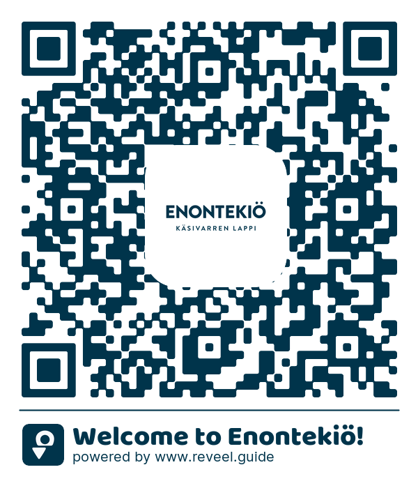 Image of the QR linking to the Welcome to Enontekiö!
