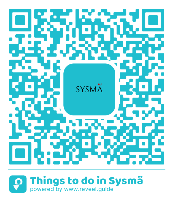 Image of the QR linking to the Things to do in Sysmä
