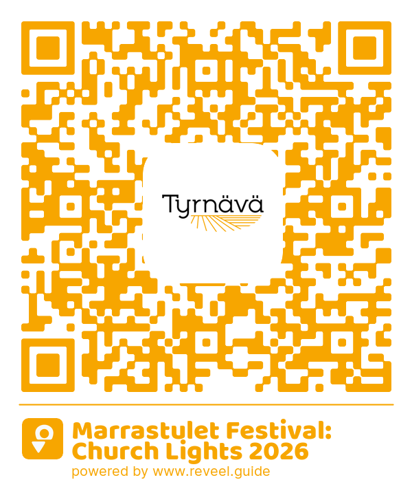 Image of the QR linking to the Marrastulet Festival: Church Lights 2026
