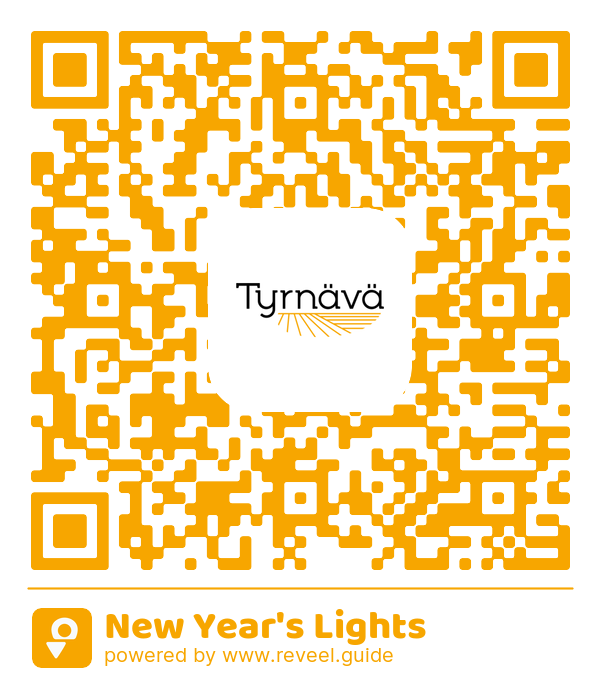 Image of the QR linking to the New Year's Lights