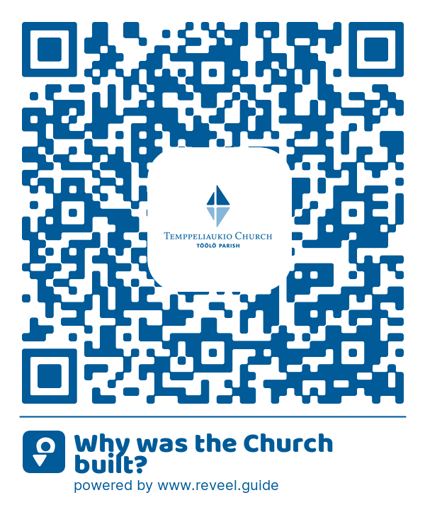 Image of the QR linking to the Why was the Church built?