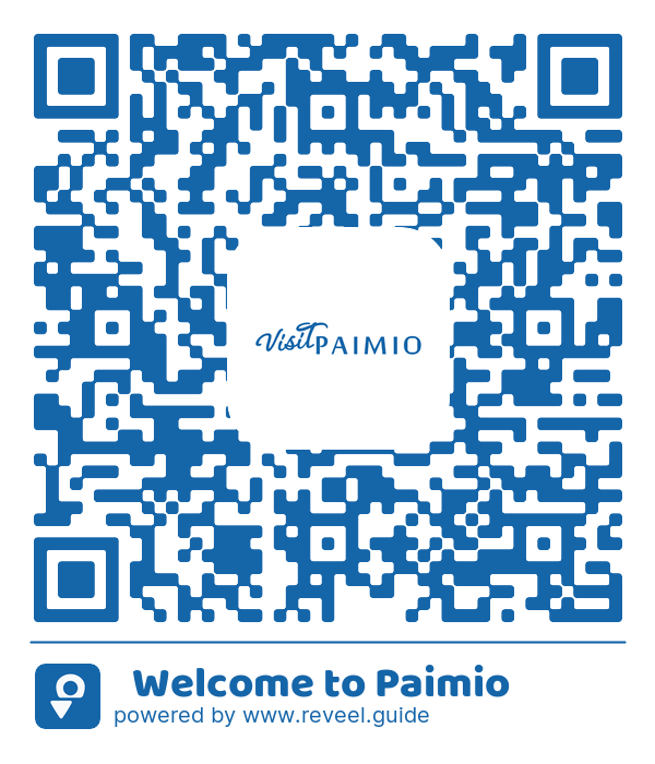 Image of the QR linking to the 💙 Welcome to Paimio