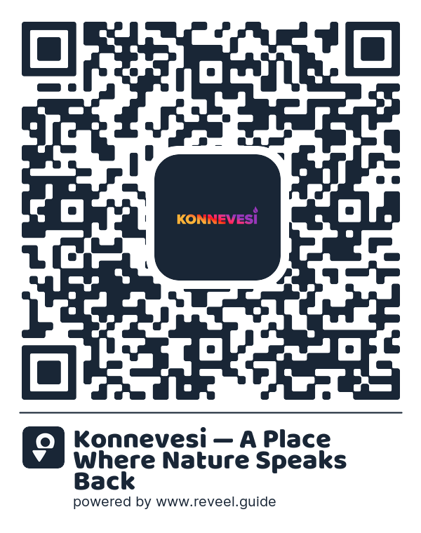 Image of the QR linking to the Konnevesi — A Place Where Nature Speaks Back