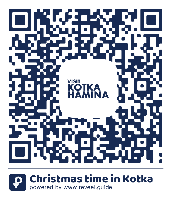 Image of the QR linking to the Christmas time in Kotka