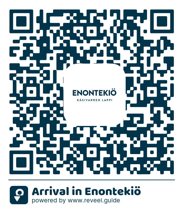 Image of the QR linking to the Arrival in Enontekiö