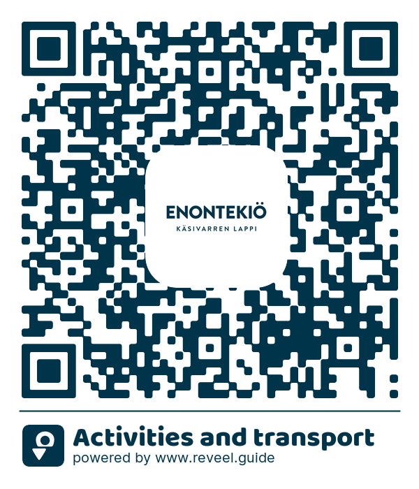 Image of the QR linking to the Activities and transport