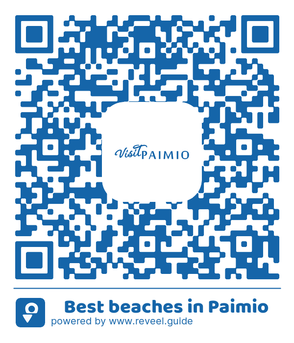 Image of the QR linking to the 🏖️ Best beaches in Paimio