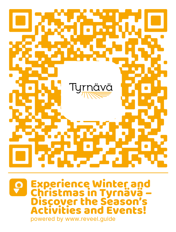Image of the QR linking to the Experience Winter and Christmas in Tyrnävä – Discover the Season’s Activities and Events!