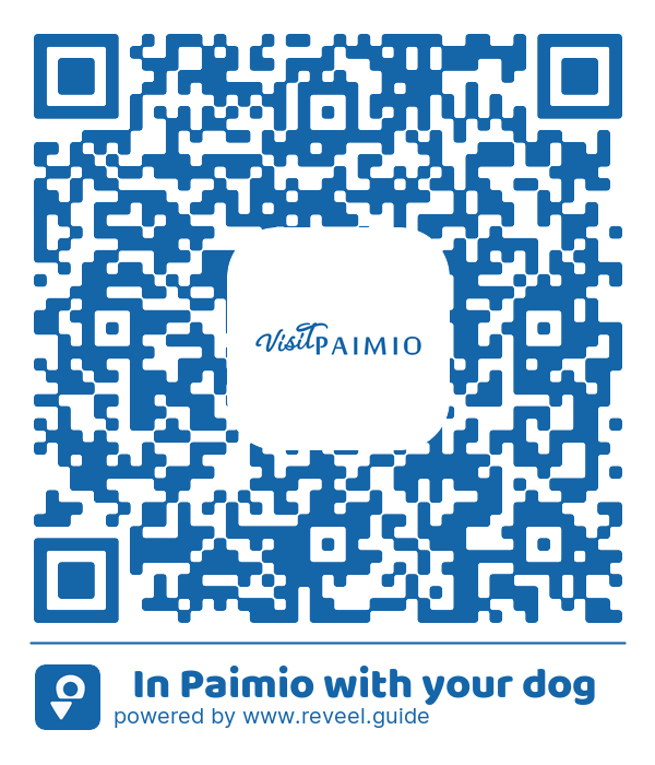 Image of the QR linking to the 🐶 In Paimio with your dog