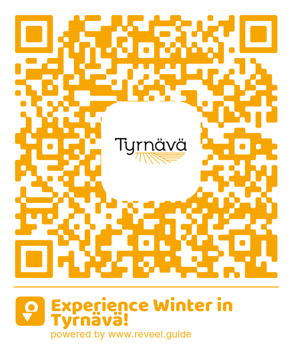 Image of the QR linking to the Experience Winter in Tyrnävä!