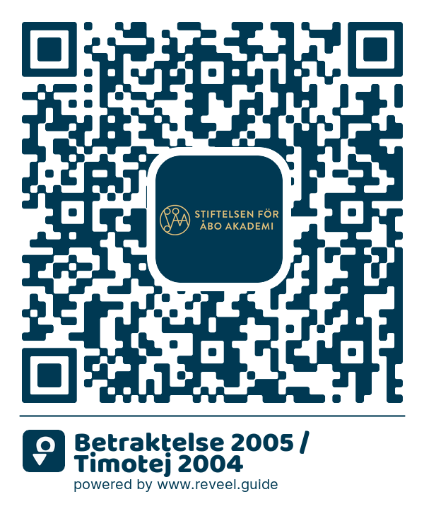 Image of the QR linking to the Betraktelse 2005 / Timotej 2004