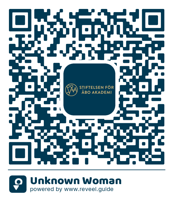 Image of the QR linking to the Tuntematon nainen