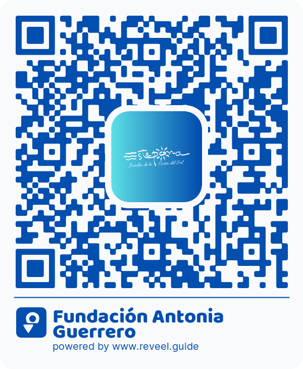 Image of the QR linking to the Fundación Antonia Guerrero