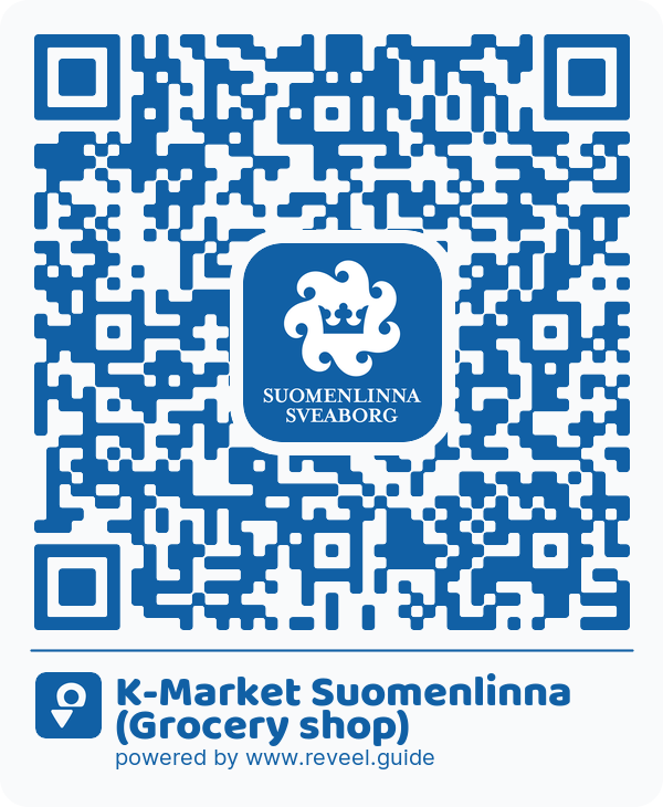 Image of the QR linking to the K-Market Suomenlinna (Grocery shop)