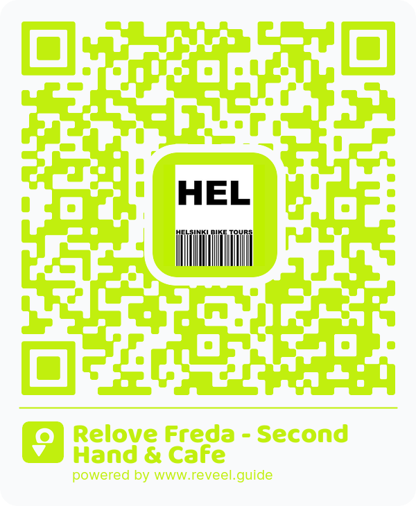 Image of the QR linking to the Relove Freda - Second Hand & Cafe