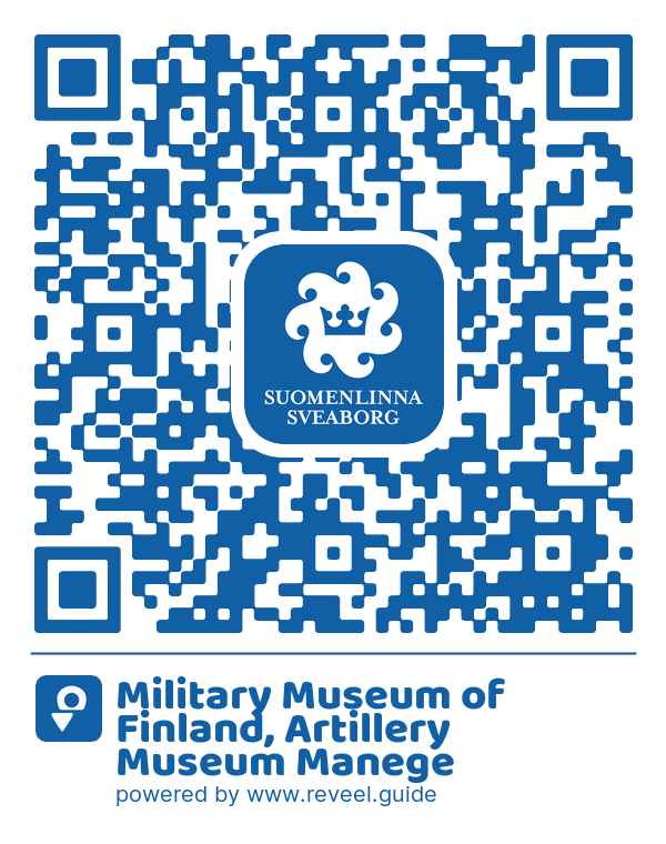 Image of the QR linking to the Sotamuseo, Tykistömaneesi