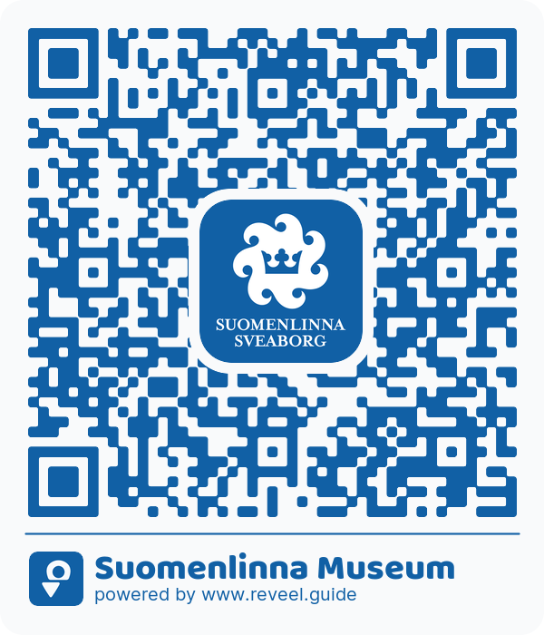 Image of the QR linking to the Suomenlinna Museum