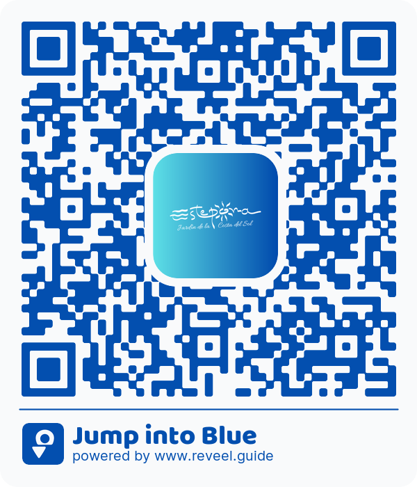 Image of the QR linking to the Jump into Blue