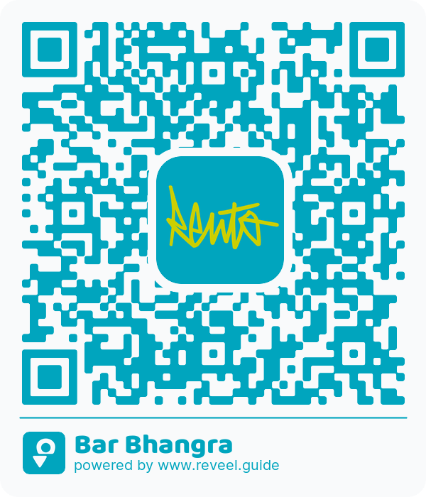 Image of the QR linking to the Bar Bhangra