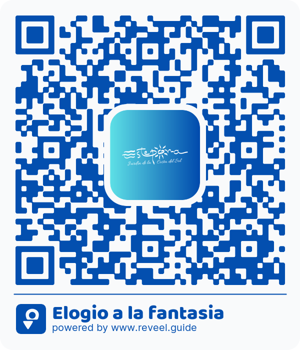 Image of the QR linking to the Elogio a la fantasia