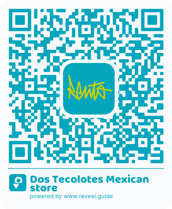 Image of the QR linking to the Dos Tecolotes Mexican store