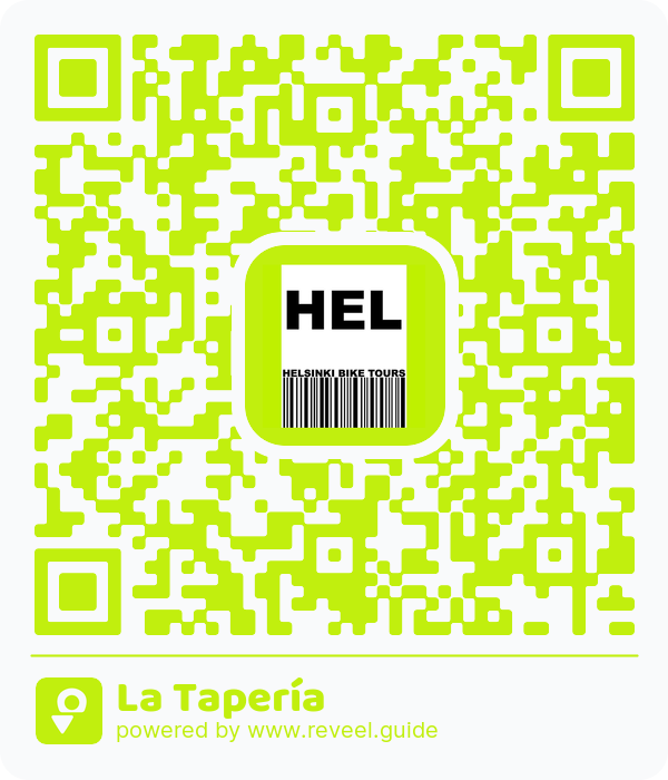 Image of the QR linking to the La Tapería