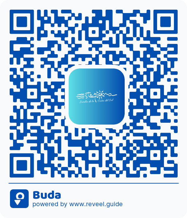 Image of the QR linking to the Buda