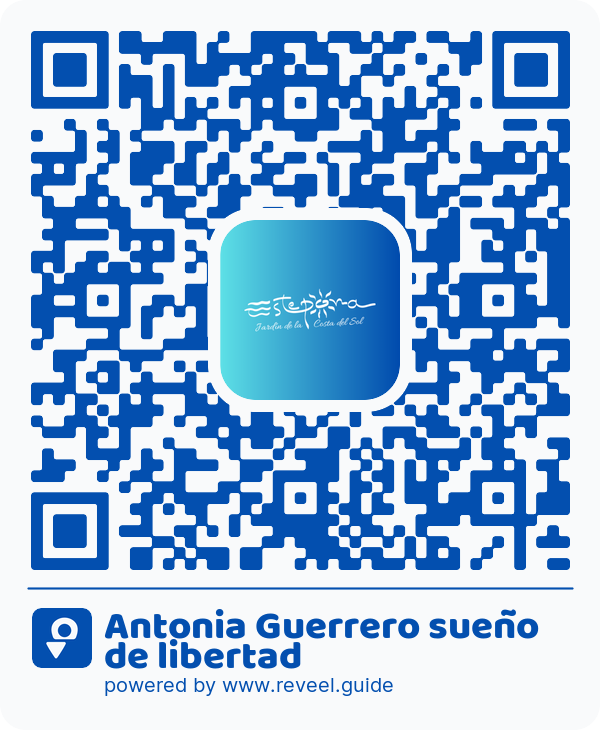 Image of the QR linking to the Antonia Guerrero sueño de libertad