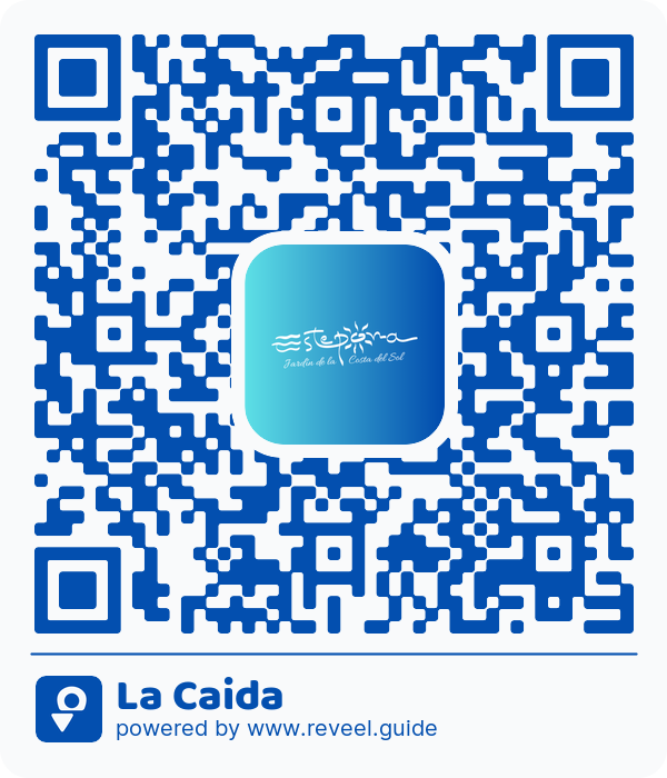 Image of the QR linking to the La Caida