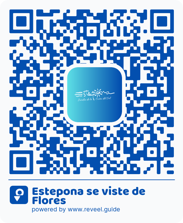 Image of the QR linking to the Estepona se viste de Flores