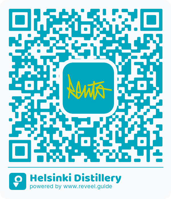 Image of the QR linking to the Helsinki Distillery